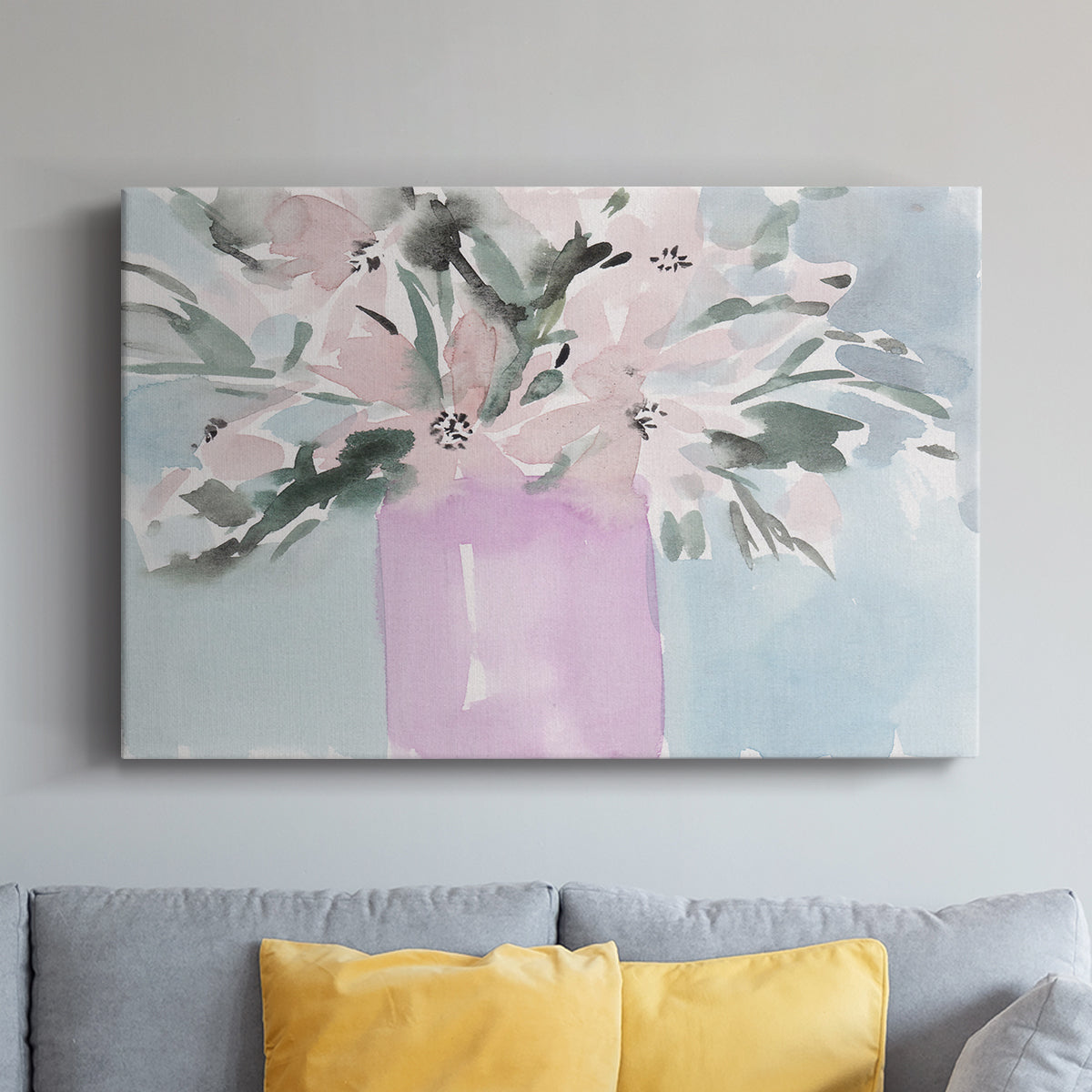 Broken Flowers II - Canvas Art Print