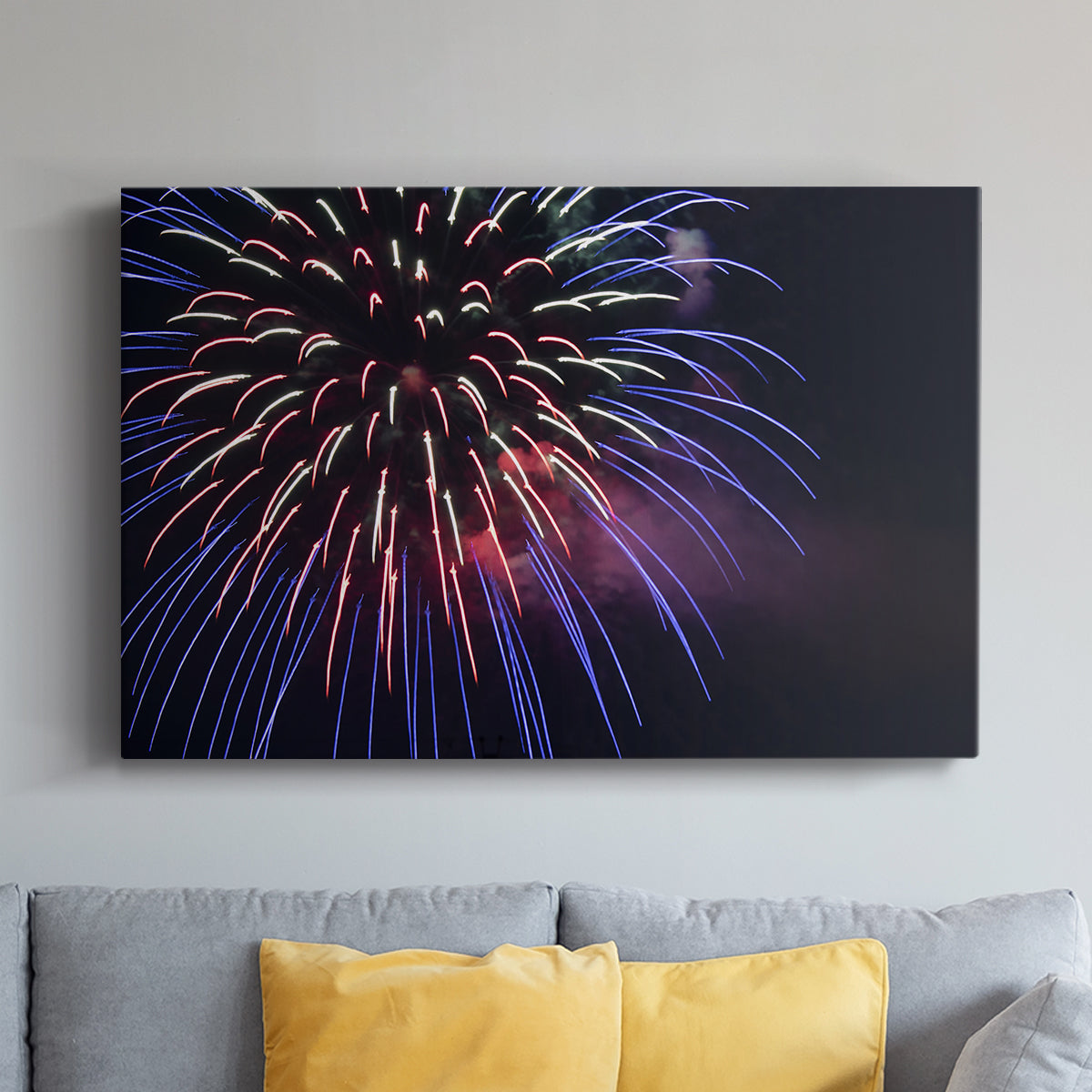 Sky Flower - Canvas Art Print