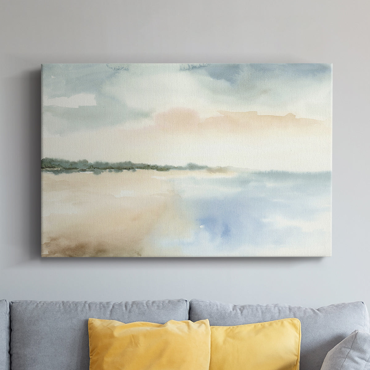 Simple Sea - Canvas Art Print