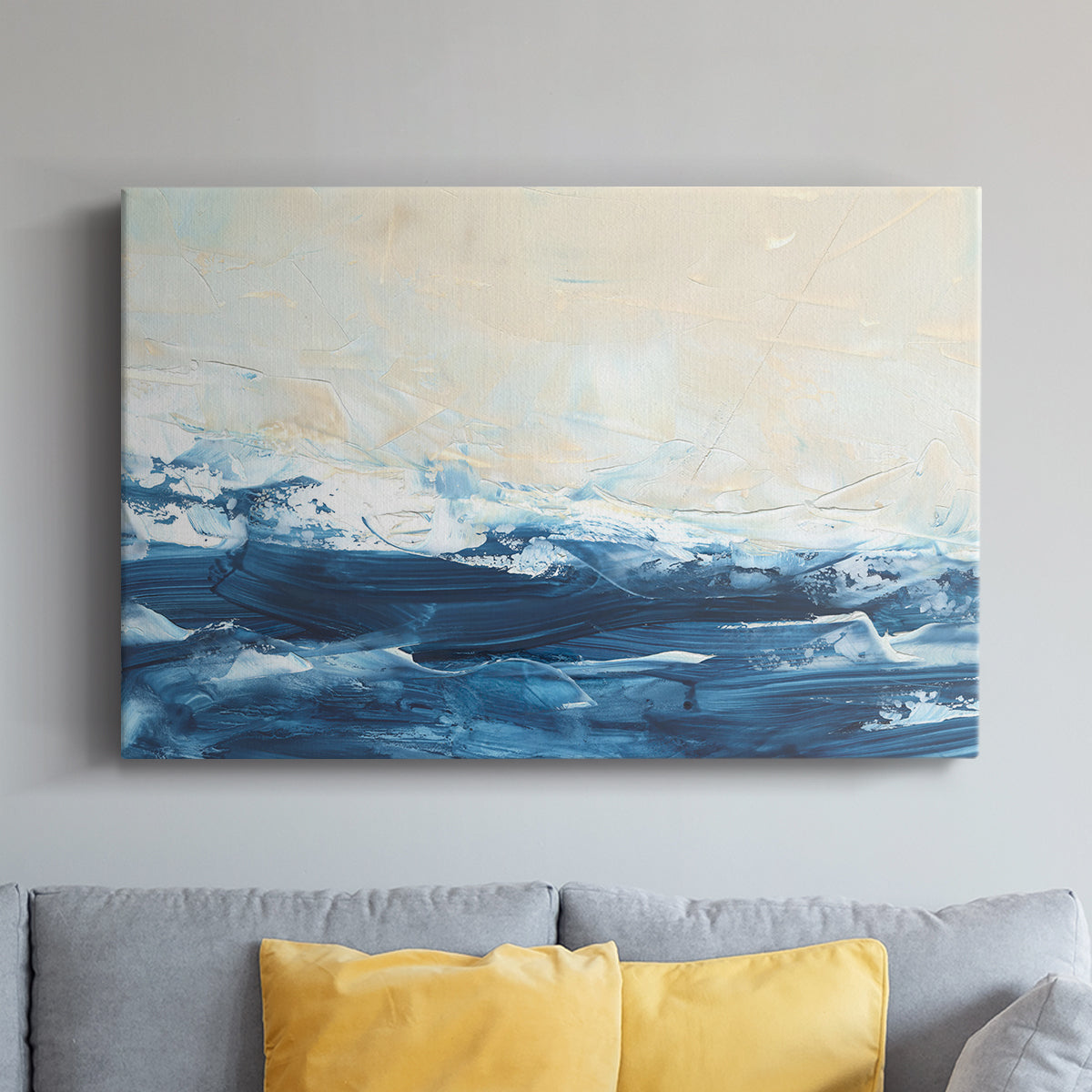 Wave after Wave III - Canvas Art Print