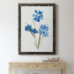 Blue Blossom Botanical I - Premium Canvas Framed in Barnwood - Ready to Hang