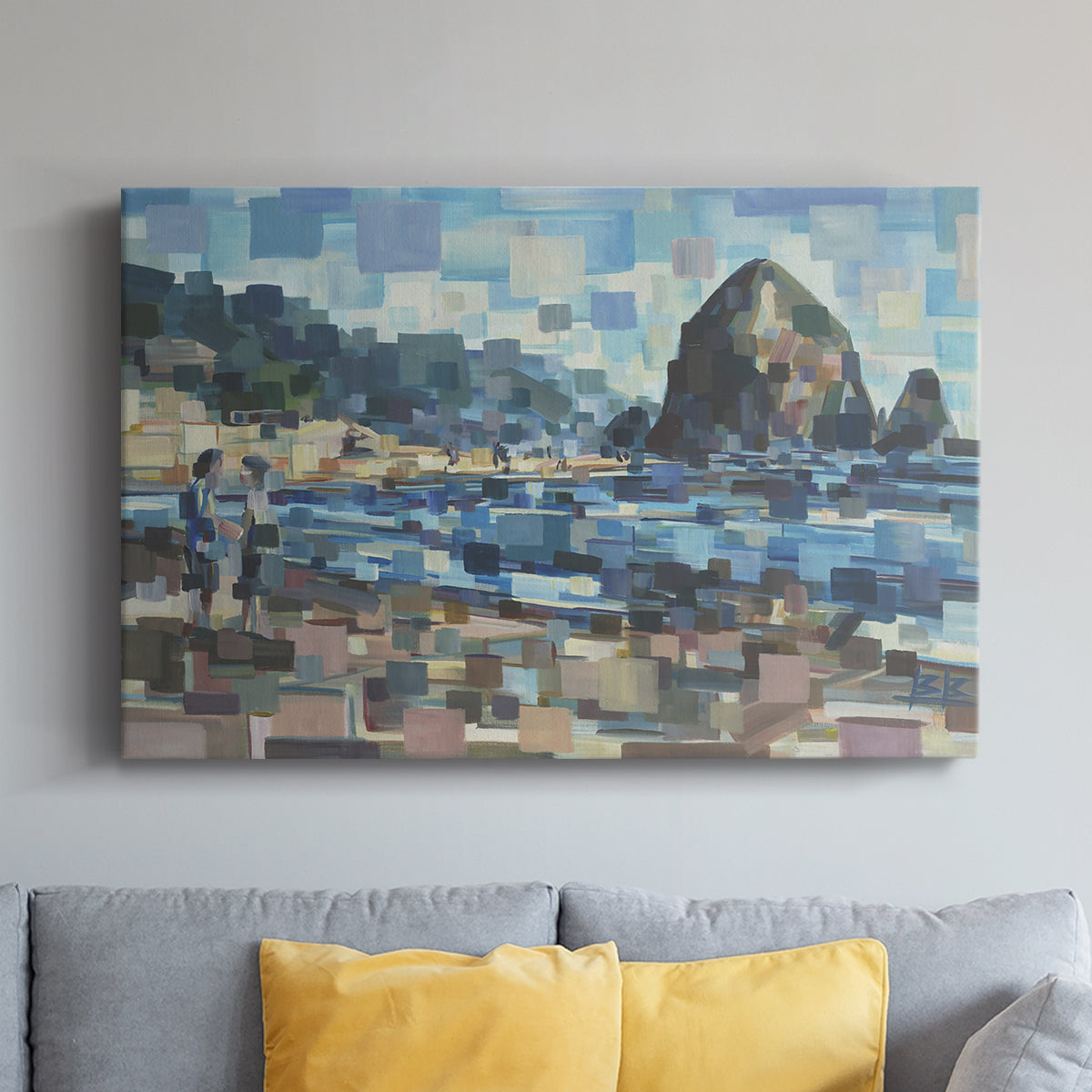 Evening in Cannon Beach - Canvas Art Print