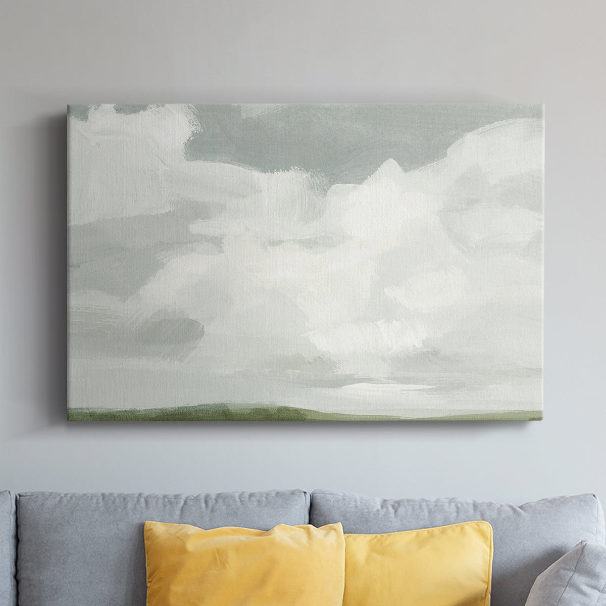 Gray Stone Sky I - Canvas Art Print