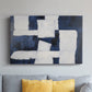 Blue and White Abstract XCV - Canvas Art Print