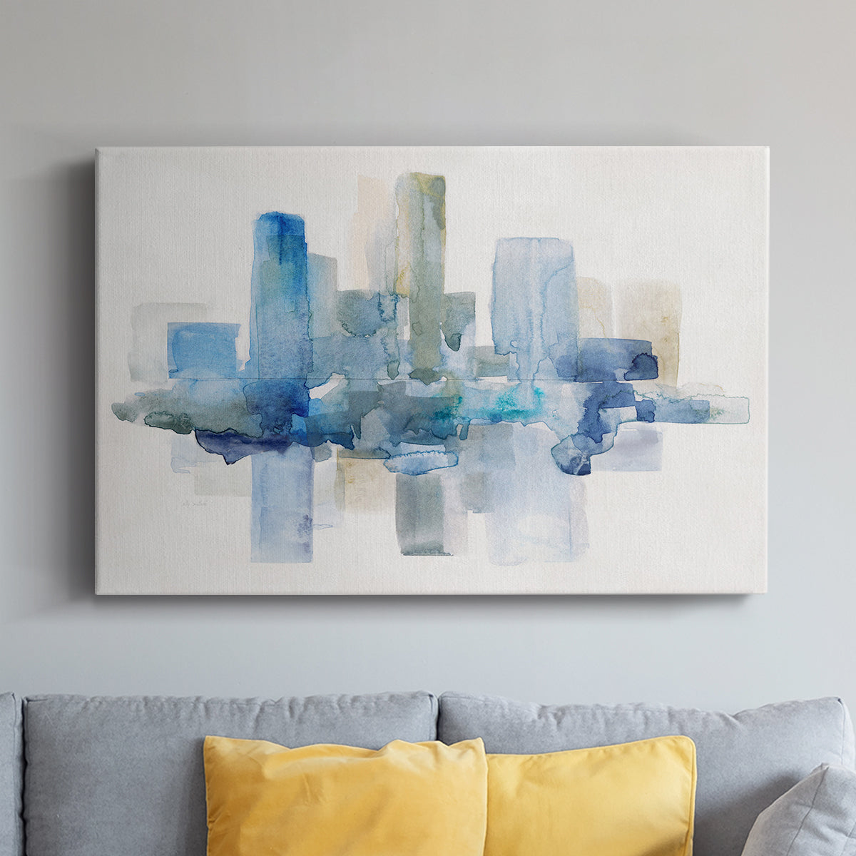 Soft Skyline II - Canvas Art Print