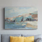 Turquoise Cliff Wall II - Canvas Art Print