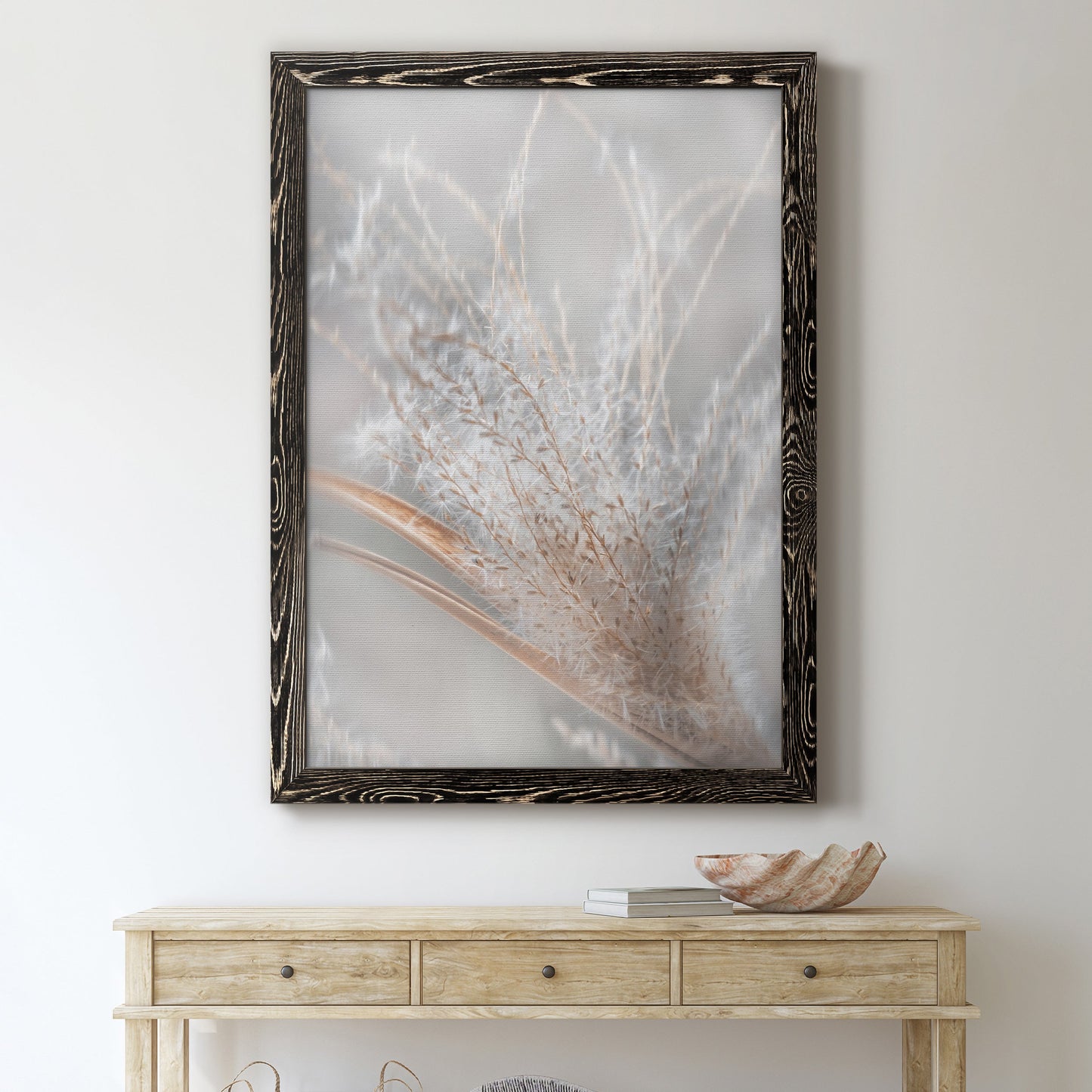 Summer Wisps II - Premium Canvas Framed in Barnwood - Ready to Hang