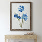 Blue Blossom Botanical I - Premium Canvas Framed in Barnwood - Ready to Hang