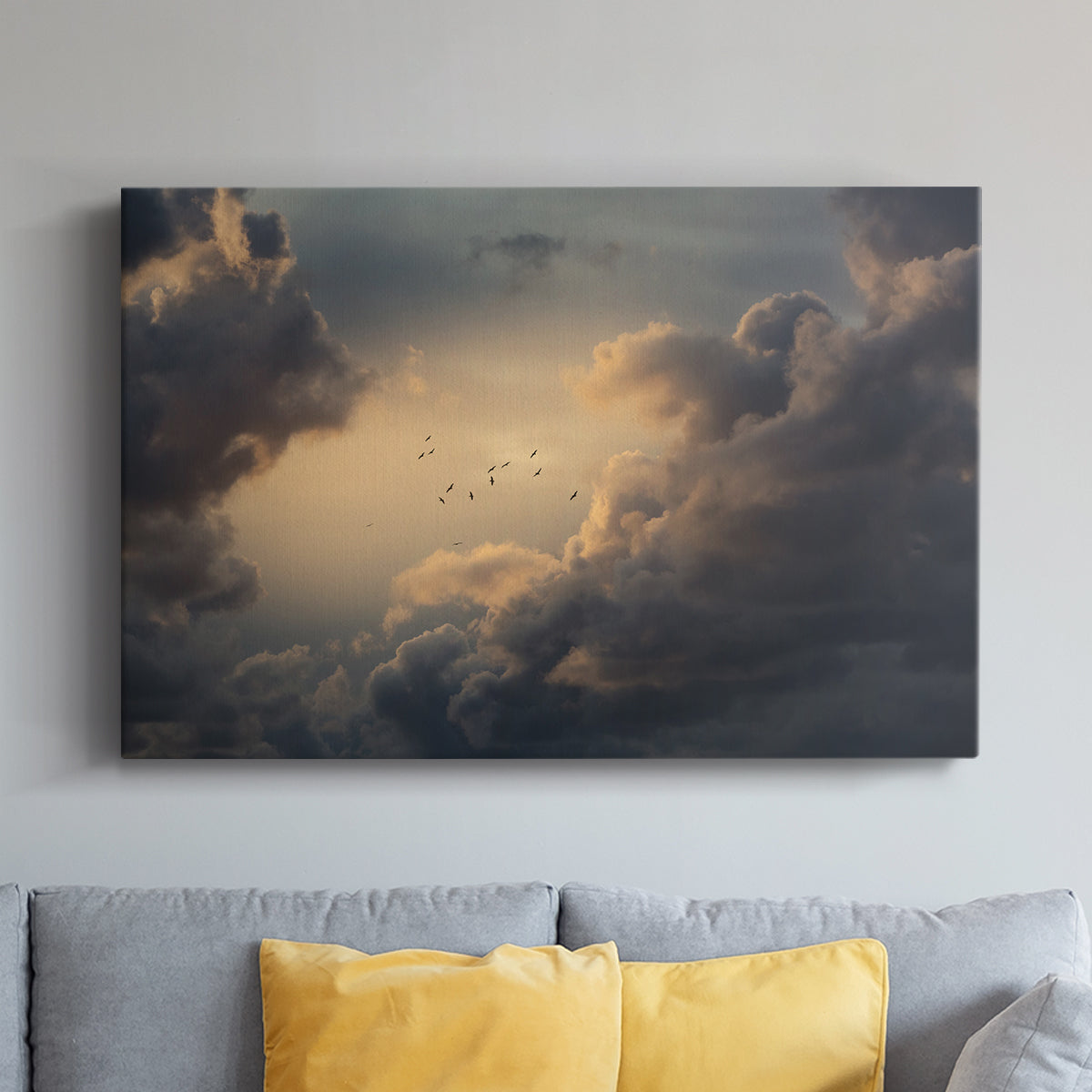 Soaring High Above - Canvas Art Print