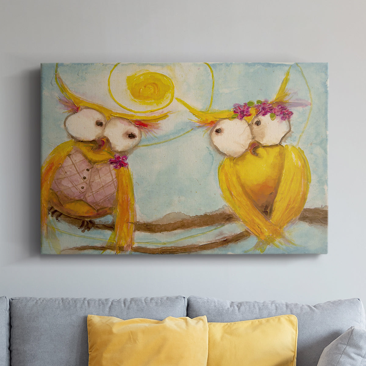 Hoos Branch for Two - Canvas Art Print