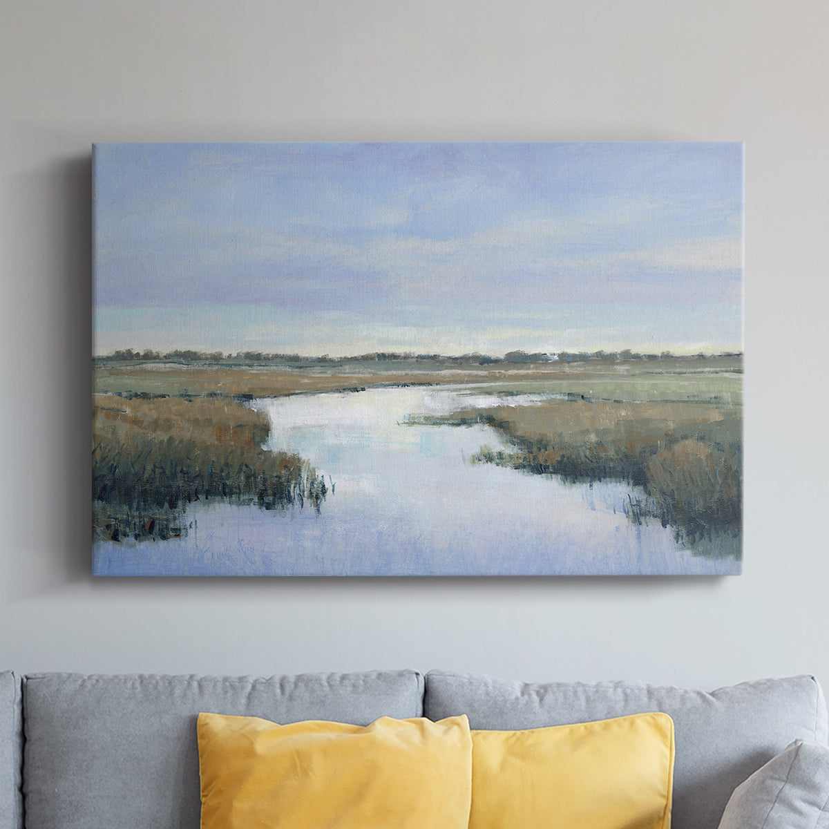 Coastal Plains II - Canvas Art Print