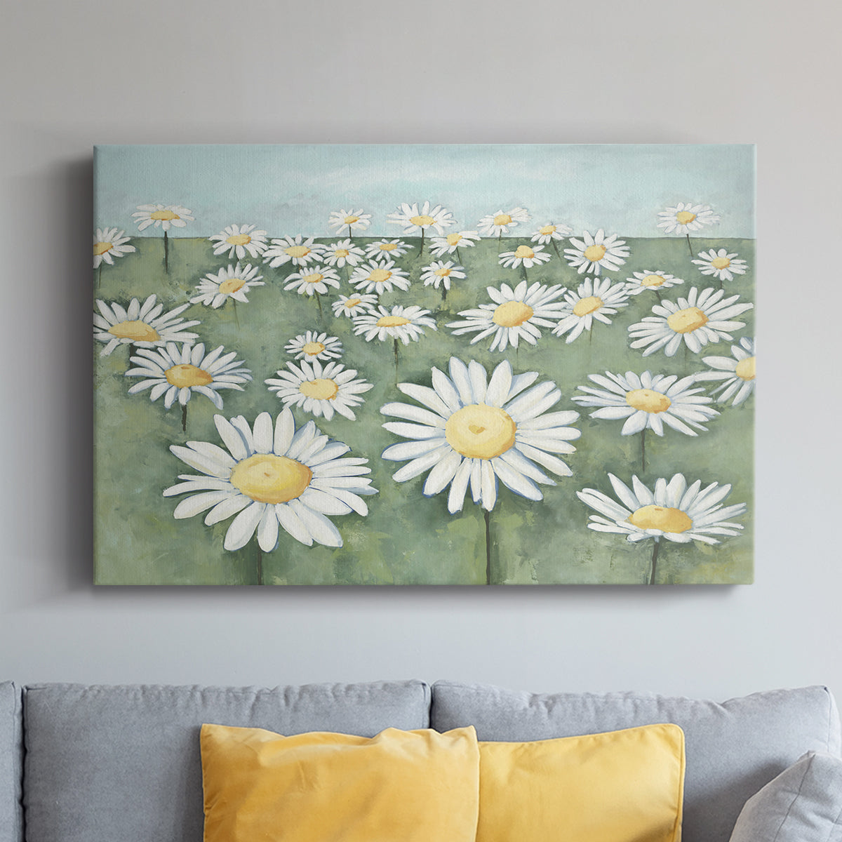 Field of Flowers - Canvas Art Print