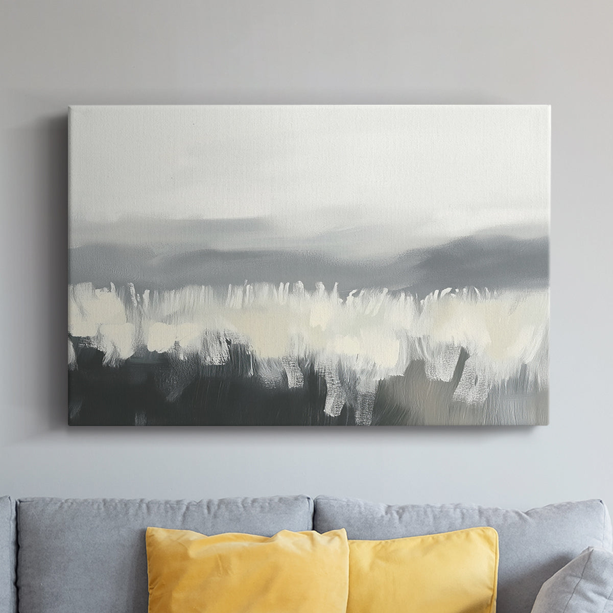 abstract,landscape,Gray,white,hills,texture,serene,calm,peaceful,blurred,painting,art,atmospheric,distance,nature,minimalism,subtle,modern,design,soft,quiet,expression,contemporary,brushwork,tones,form,silhouette,backdrop,elevation,horizon,gradient,color palette,scenery,creative,natural,visual,stylized,composition,impressionistic,evocation