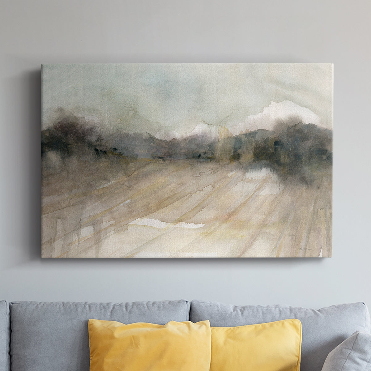 Abstract Field - Canvas Art Print