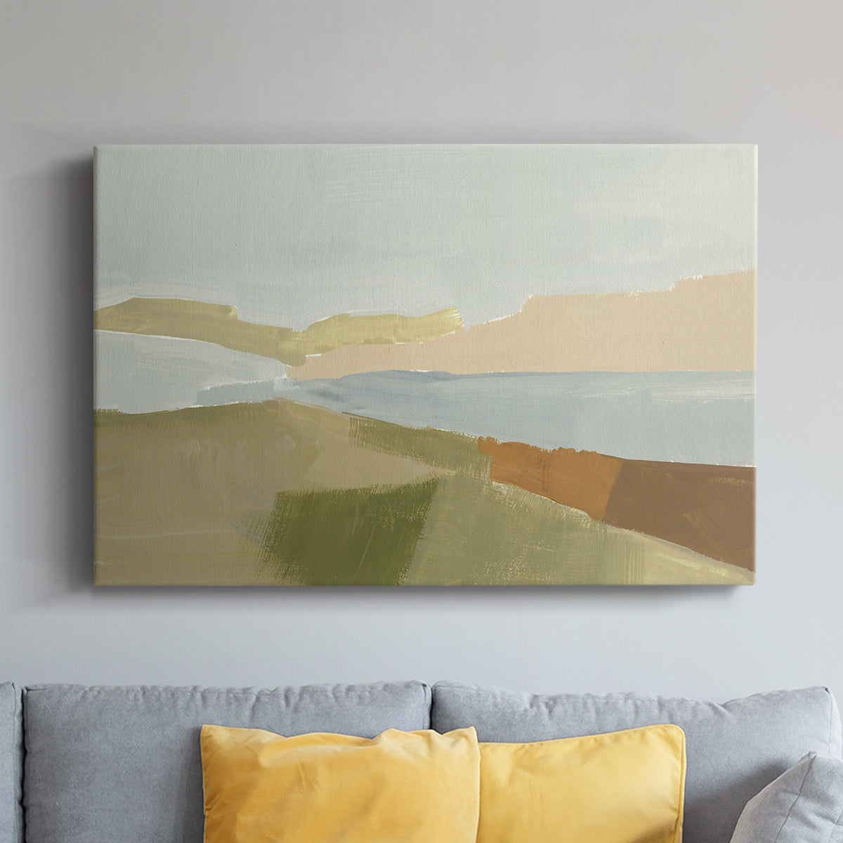 Stacked Landscape III - Canvas Art Print