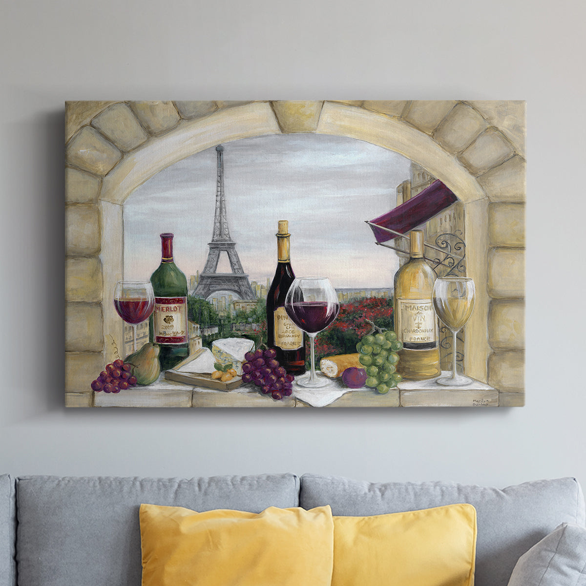 Paris Delight - Canvas Art Print