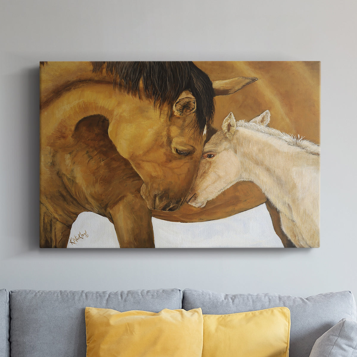 To Know Me is to Love Me I - Canvas Art Print