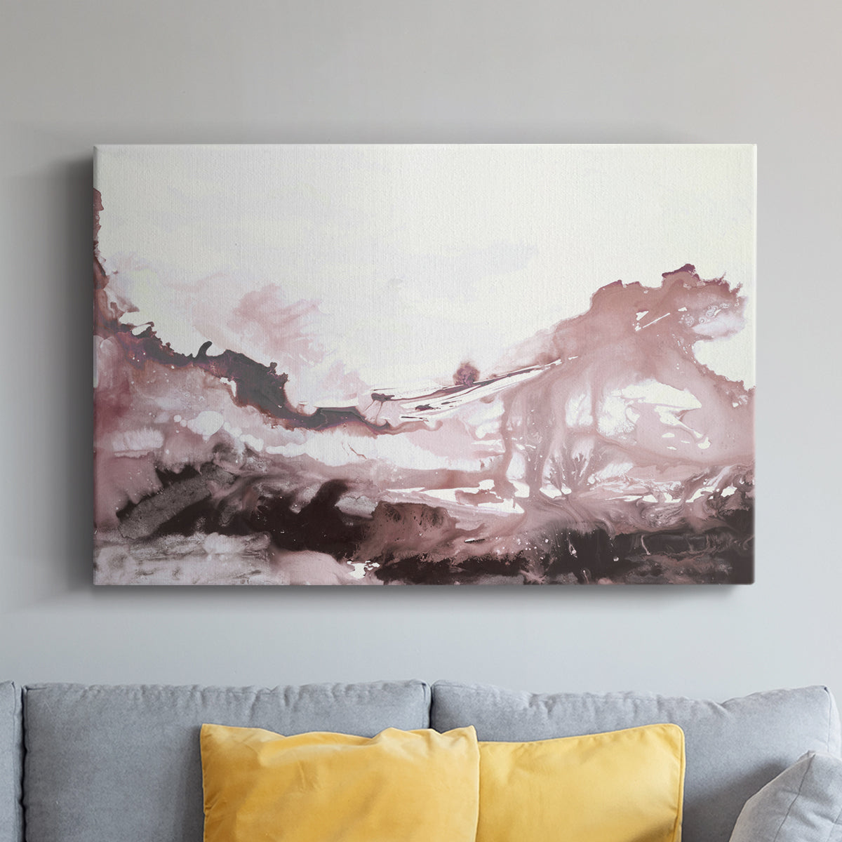 Pink Scenery - Canvas Art Print