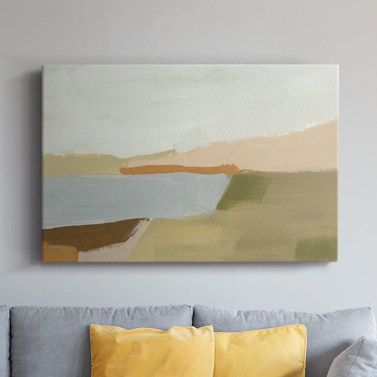 Stacked Landscape I - Canvas Art Print