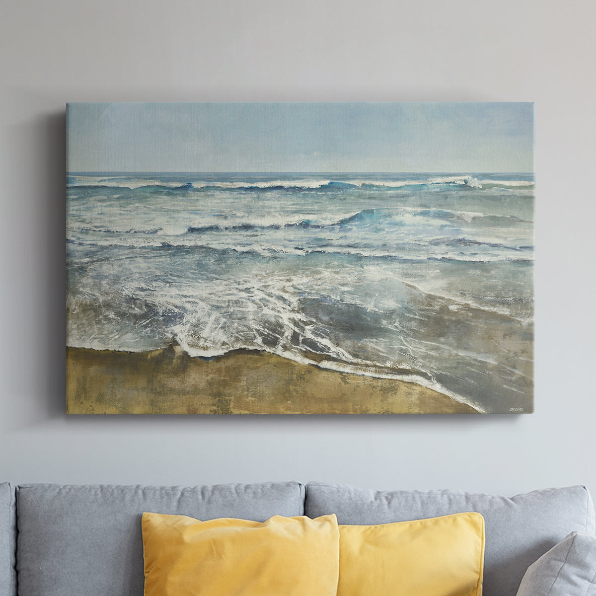 Beachcombing - Canvas Art Print