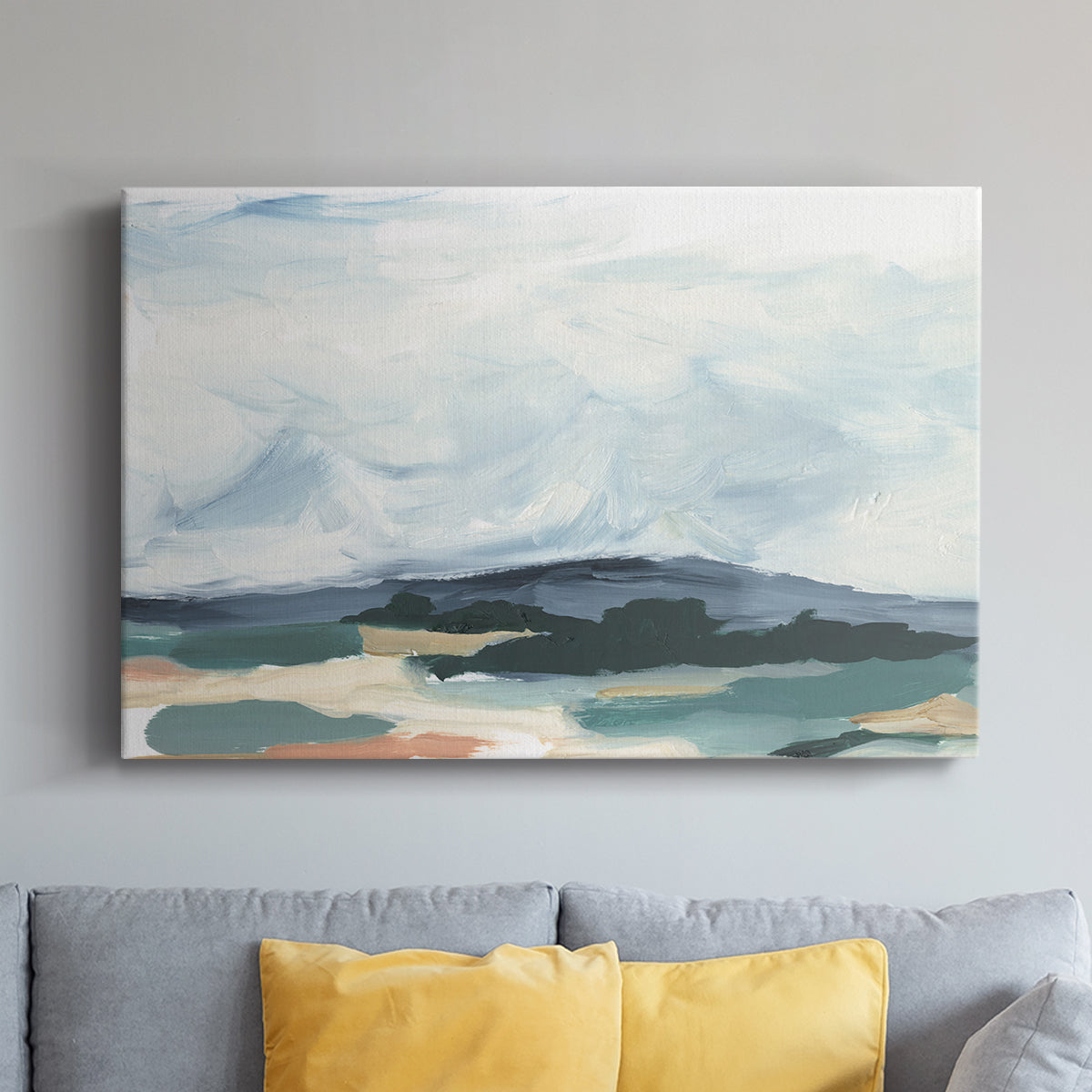Pastel Vista I - Canvas Art Print
