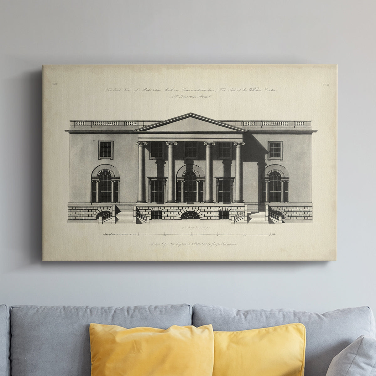 Richardson Architecture I - Canvas Art Print