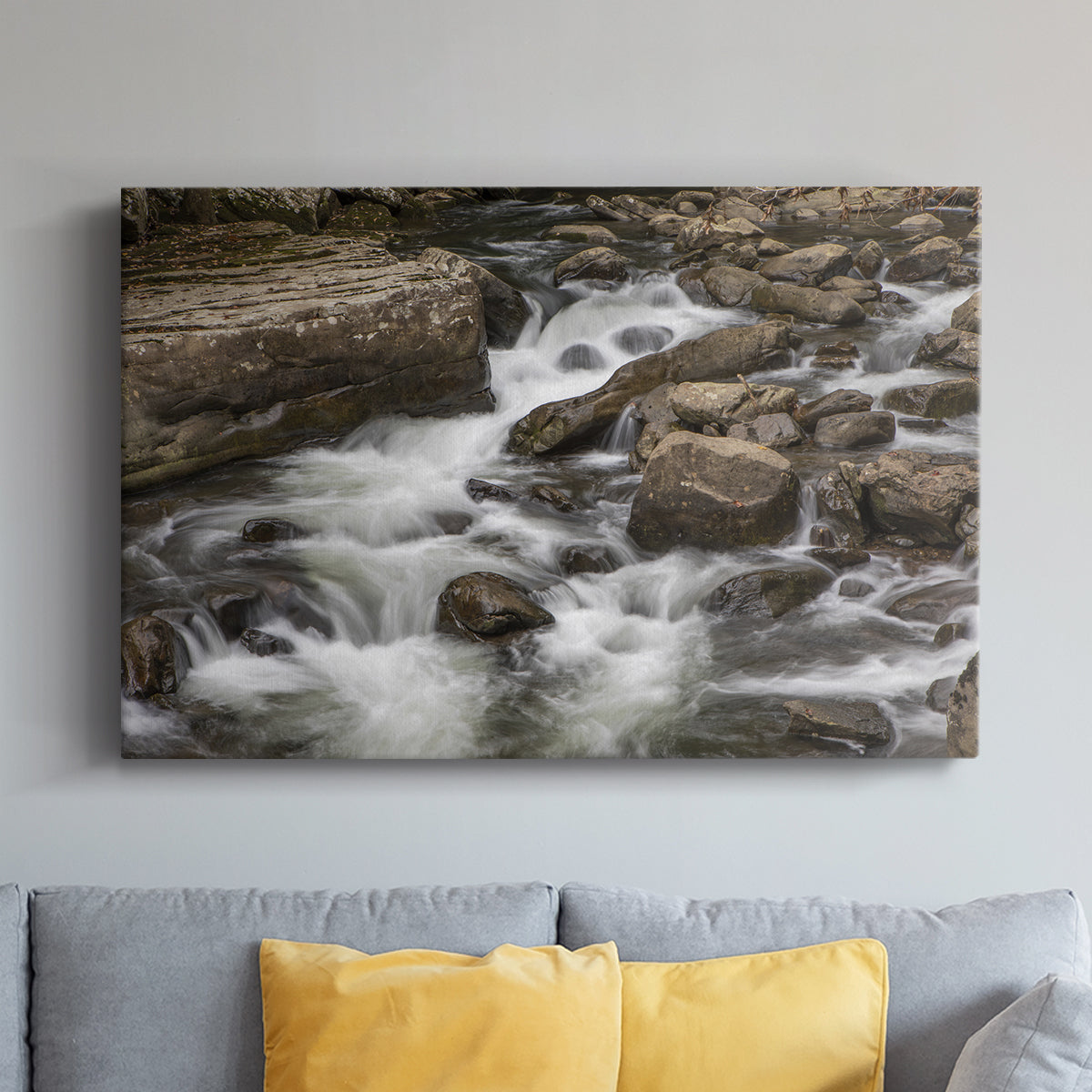 Rushing Calm - Canvas Art Print