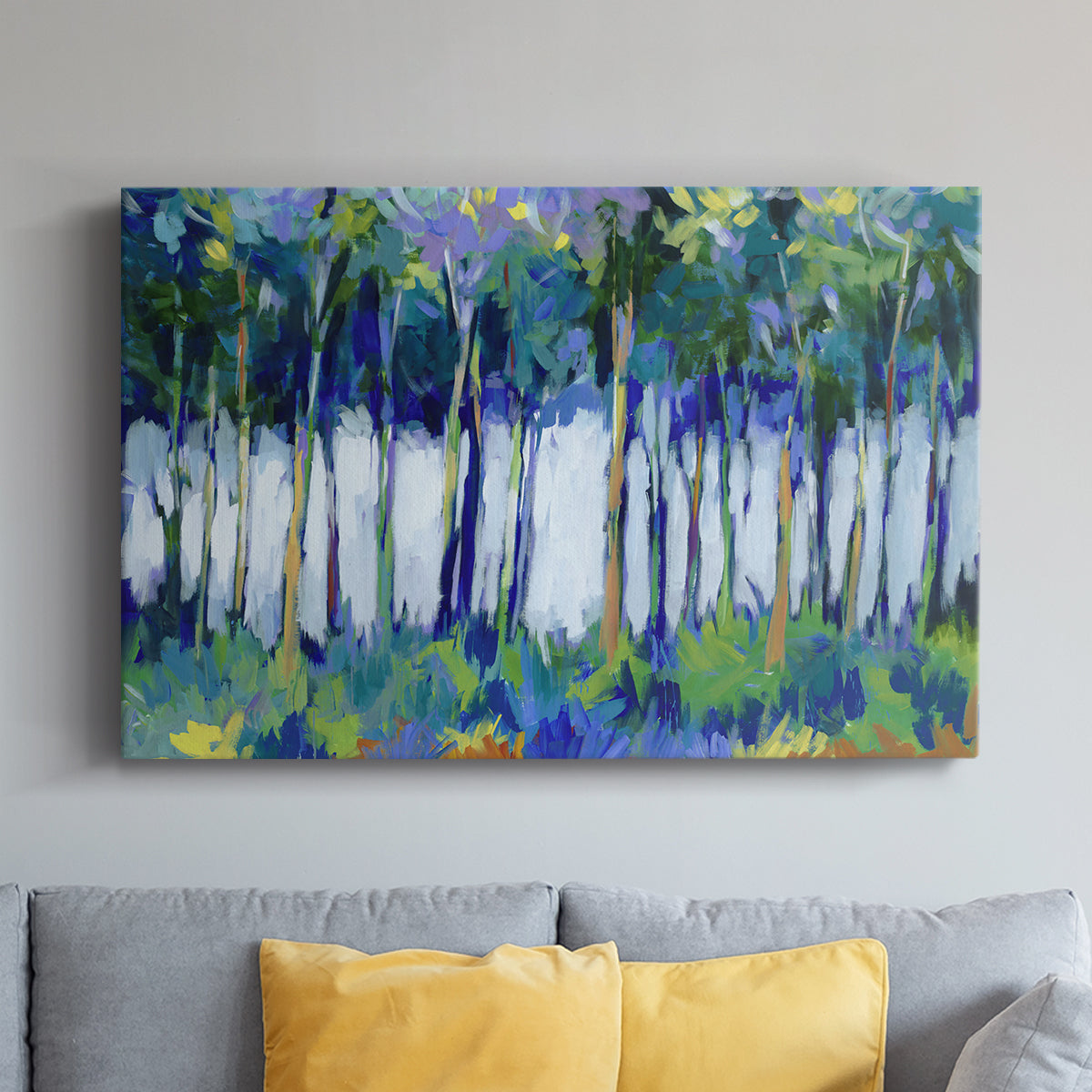 Light Through the Trees - Canvas Art Print