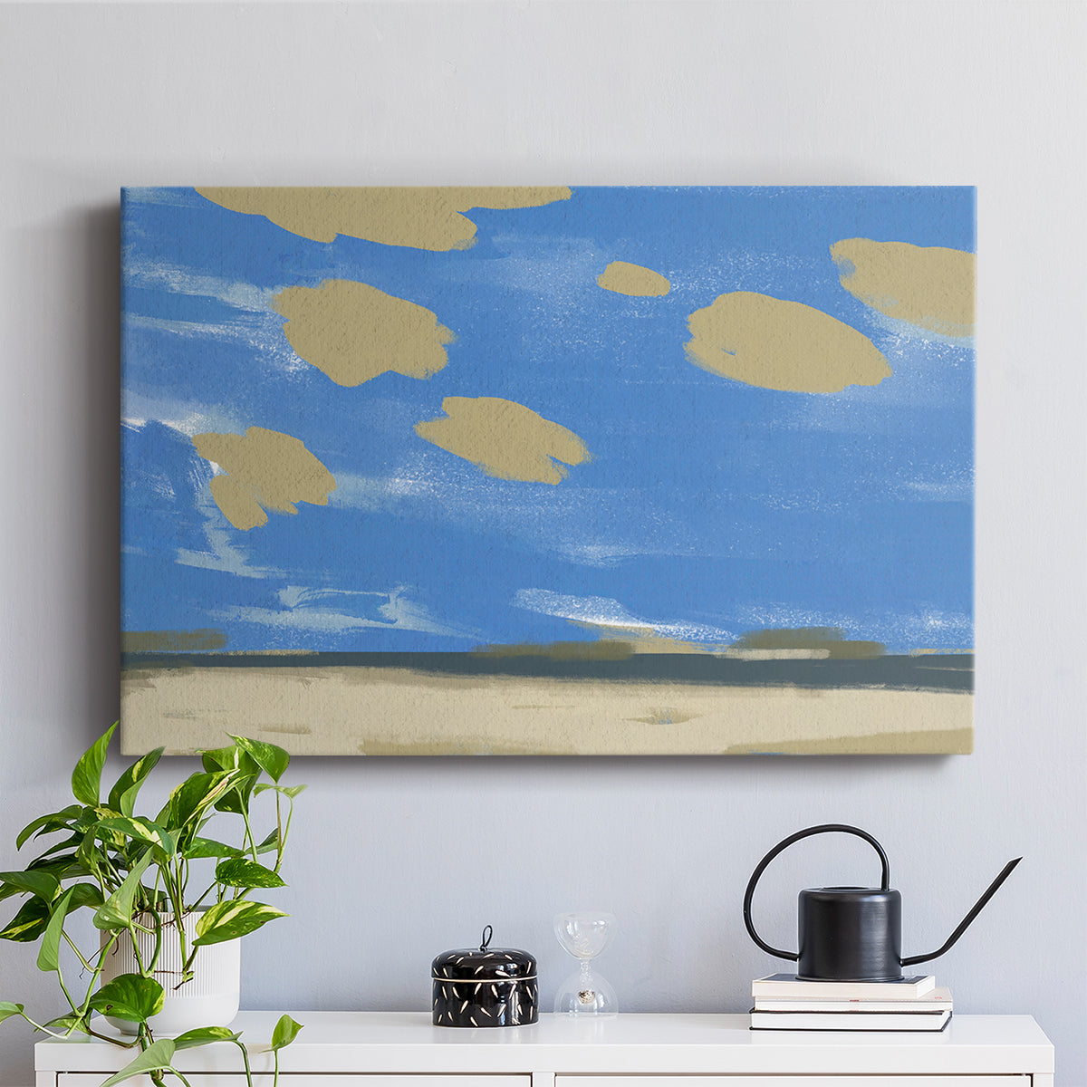 Textured Beachscape I - Canvas Art Print