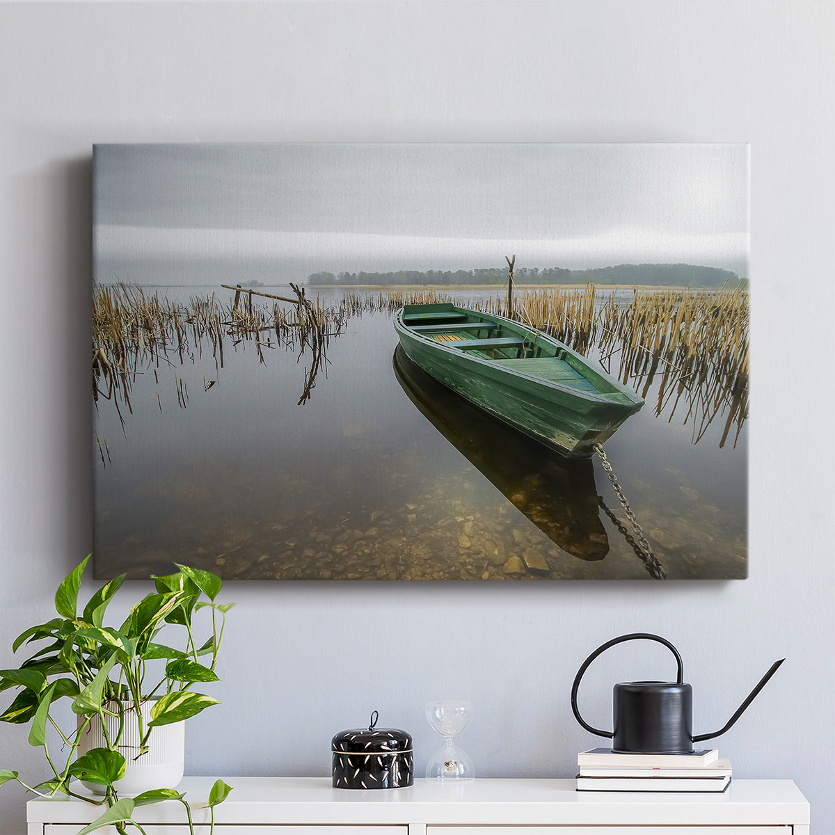 Green One - Canvas Art Print
