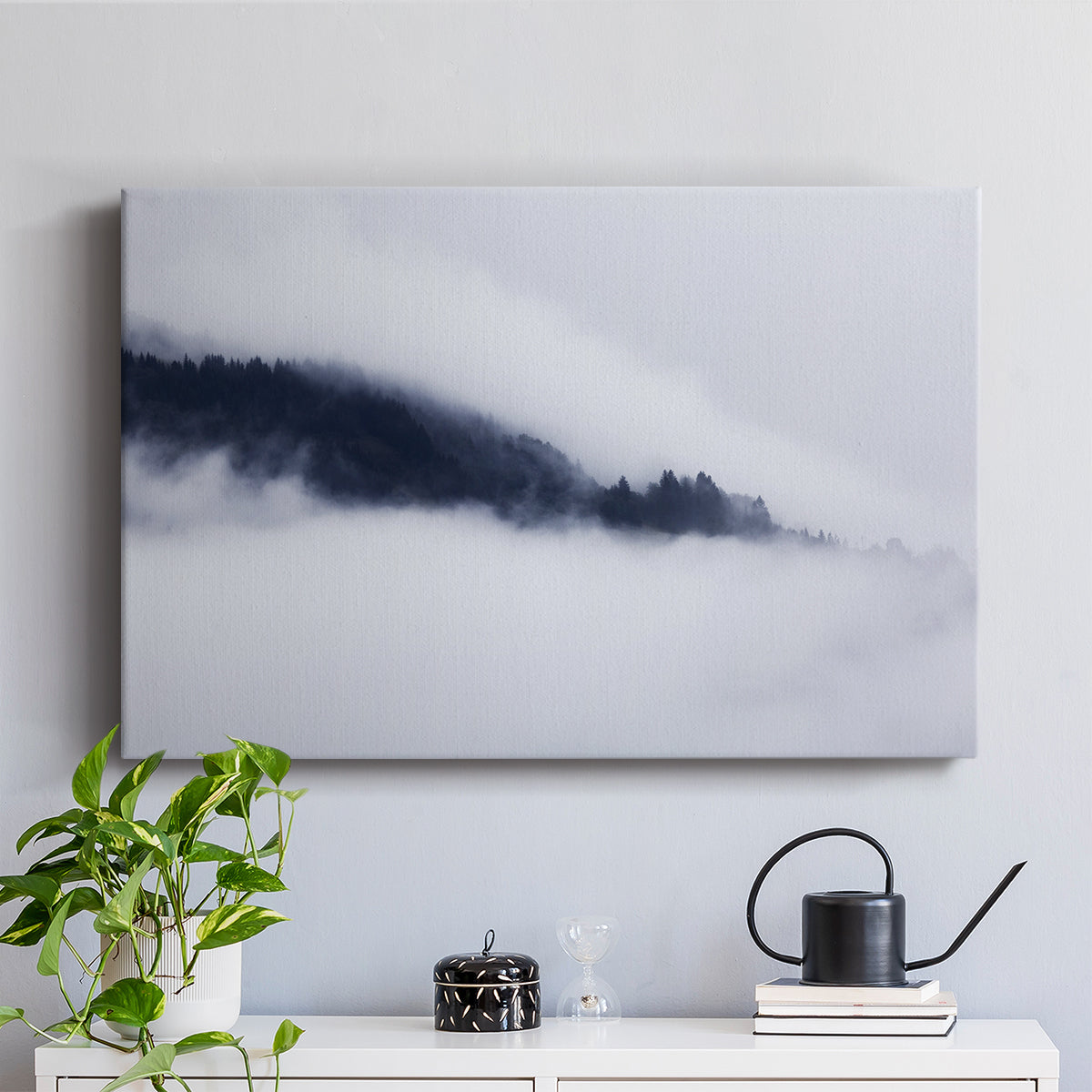 In the Clouds - Canvas Art Print
