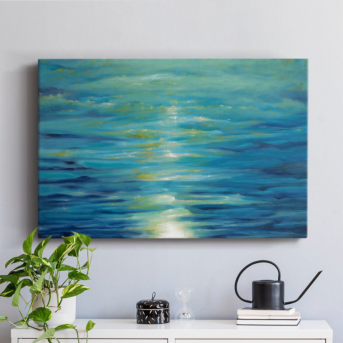 Deep Blue - Canvas Art Print