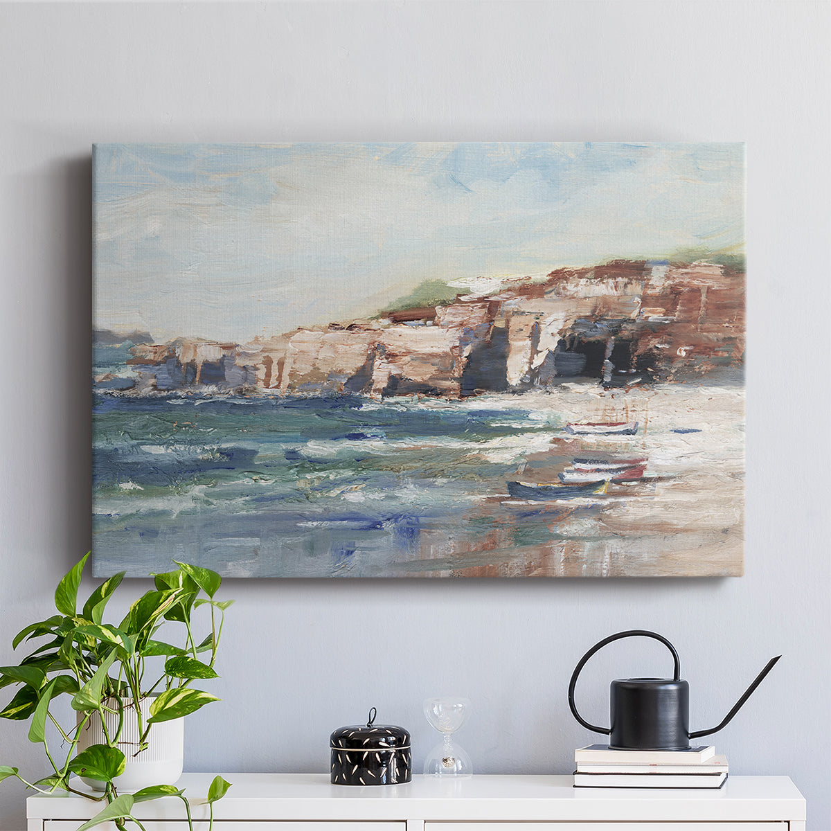 Sea Cliff Study II - Canvas Art Print