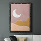 Sedona Moon - Barnwood Framed Canvas Print