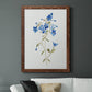 Blue Blossom Botanical II - Premium Canvas Framed in Barnwood - Ready to Hang