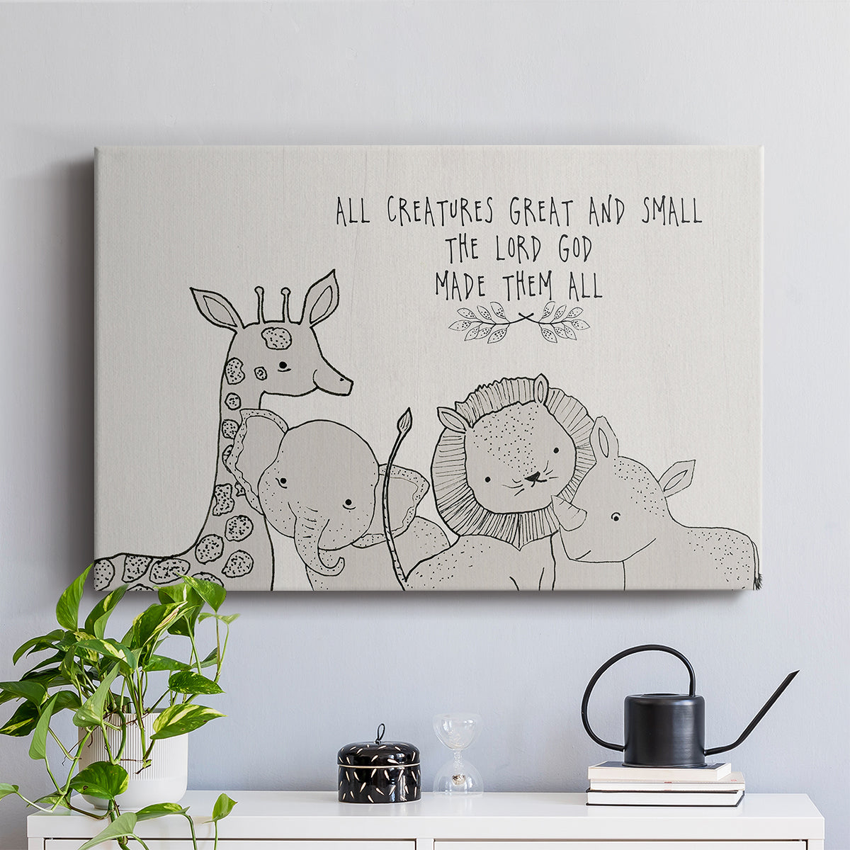 All Creatures - Canvas Art Print