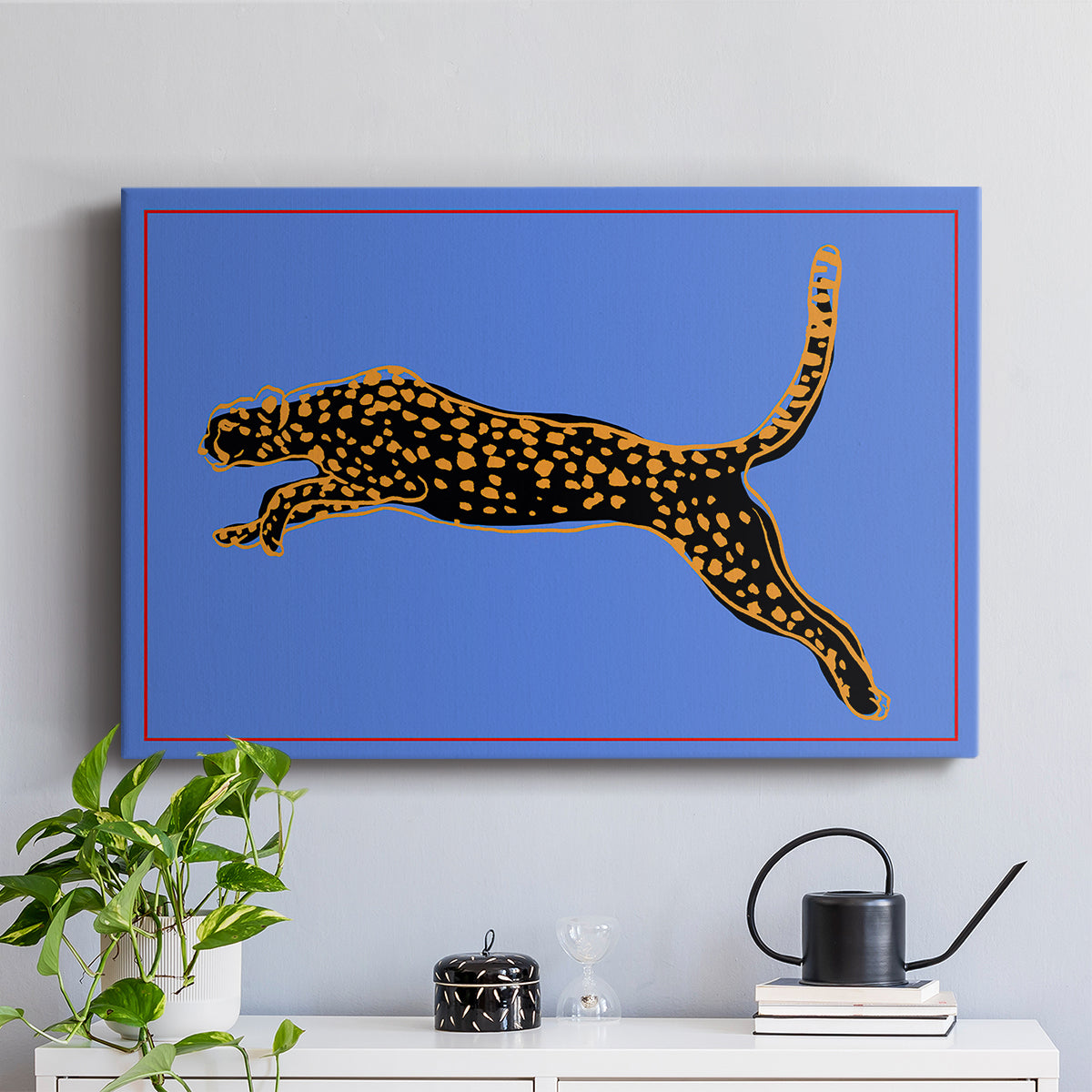 The Wild Leopard I - Canvas Art Print
