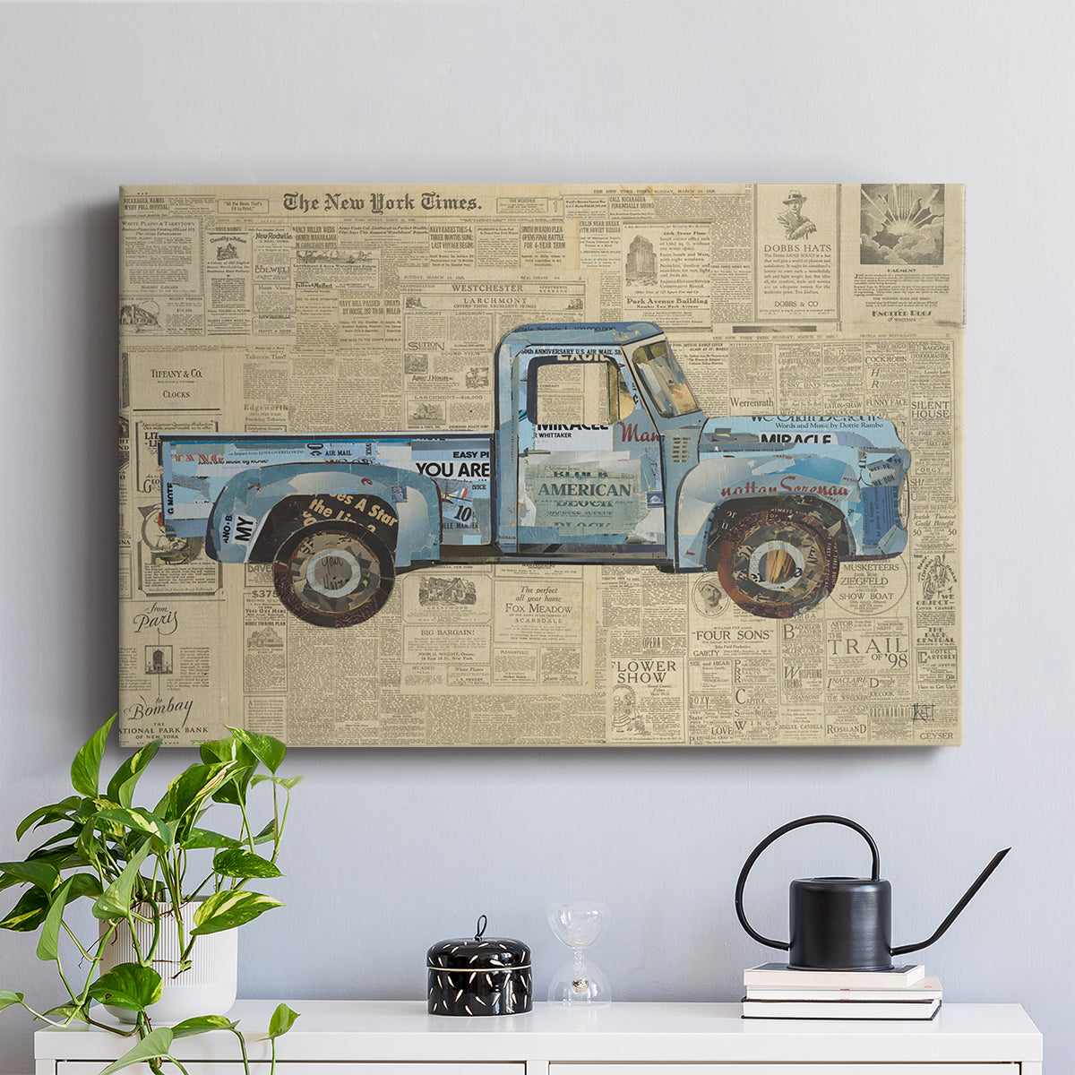 George's '53 Ford - Canvas Art Print