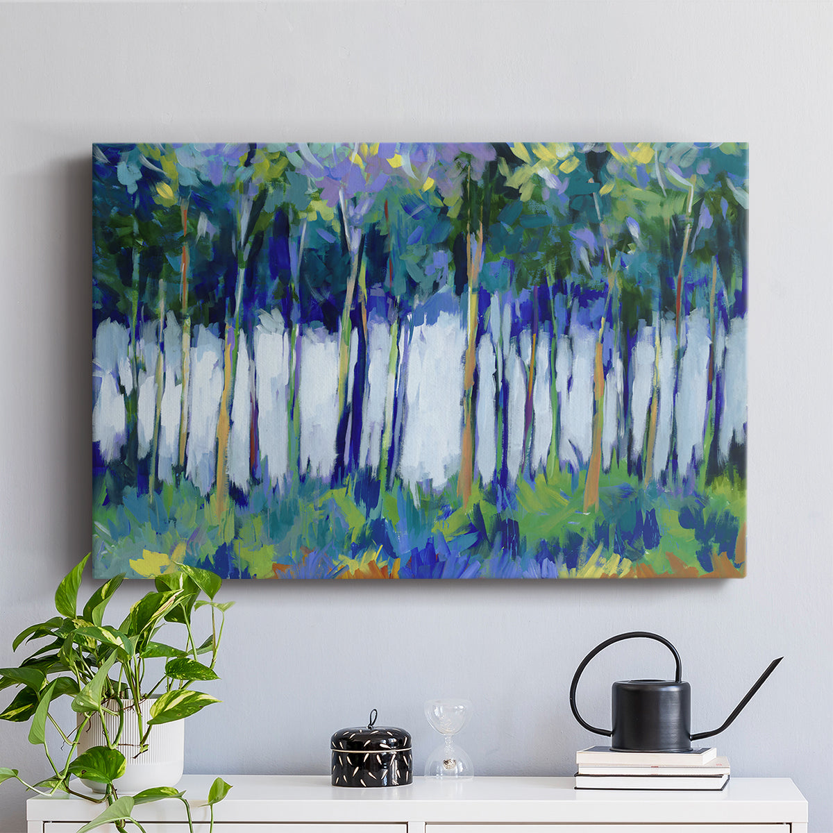 Light Through the Trees - Canvas Art Print