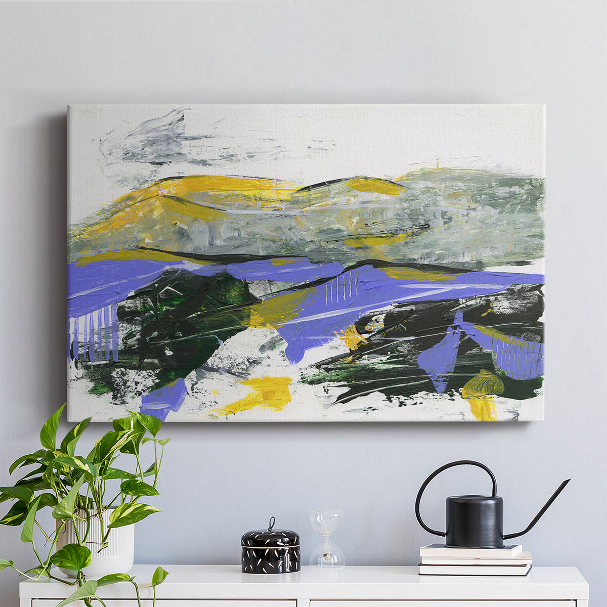 Silent Mountain IV - Canvas Art Print