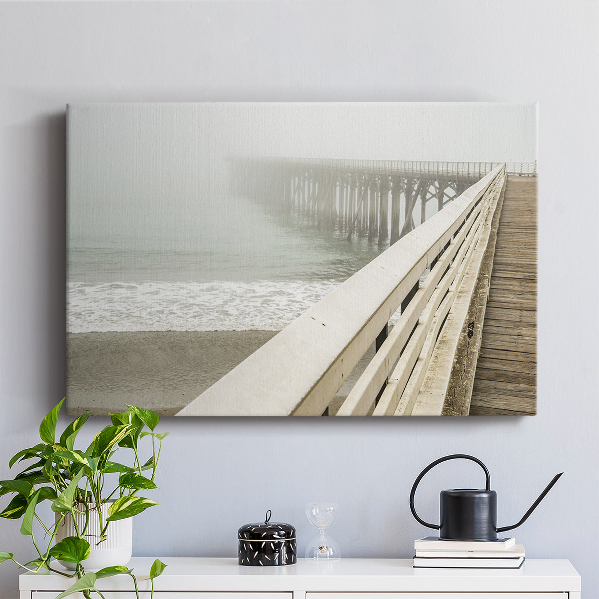 Ocean Pier - Canvas Art Print