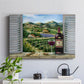 Tuscan Red and Vineyard - Canvas Art Print