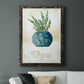 Potted Thyme - Premium Canvas Framed in Barnwood - Ready to Hang