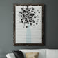 Bouquet of Black & White - Premium Canvas Framed in Barnwood - Ready to Hang