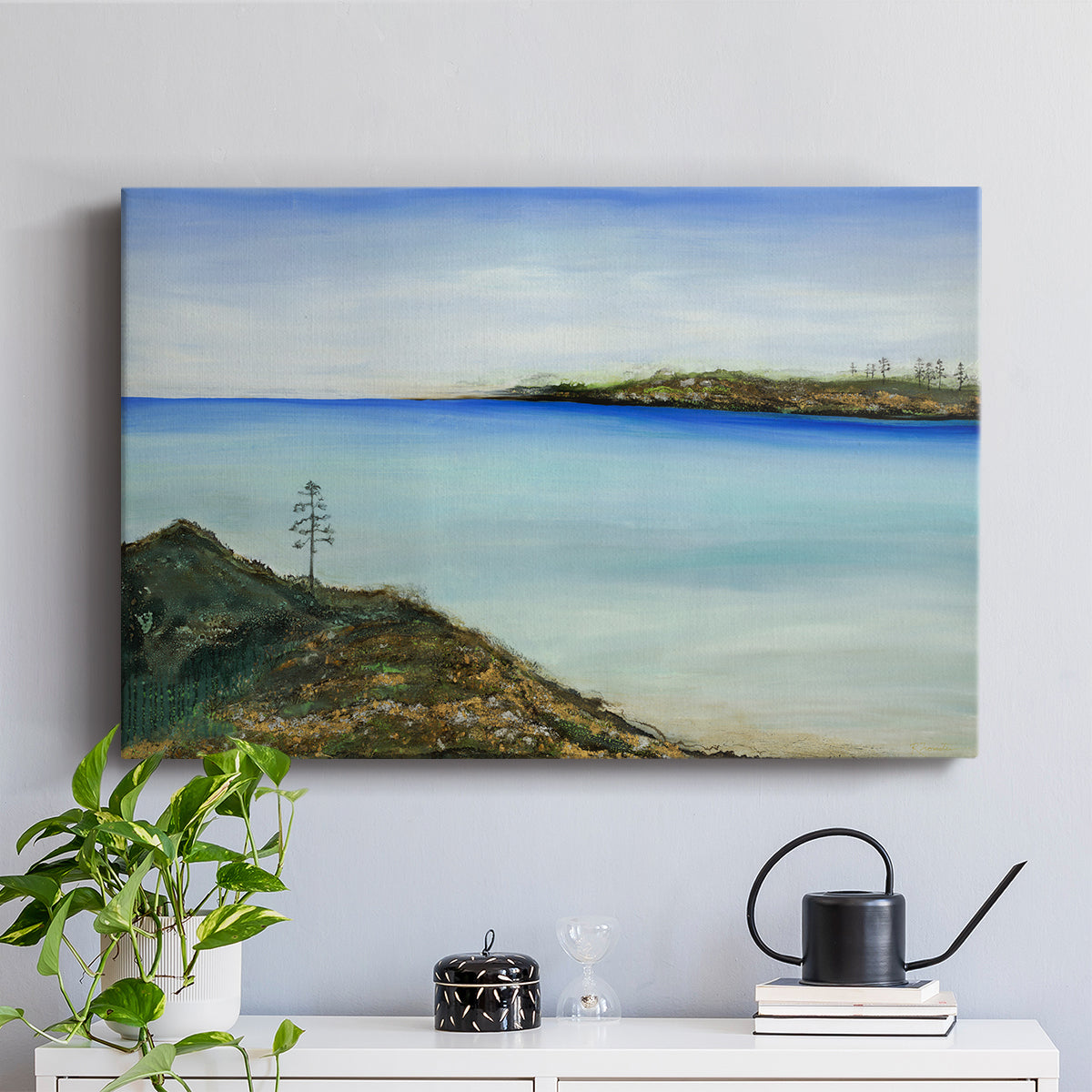 On A Clear Day - Canvas Art Print