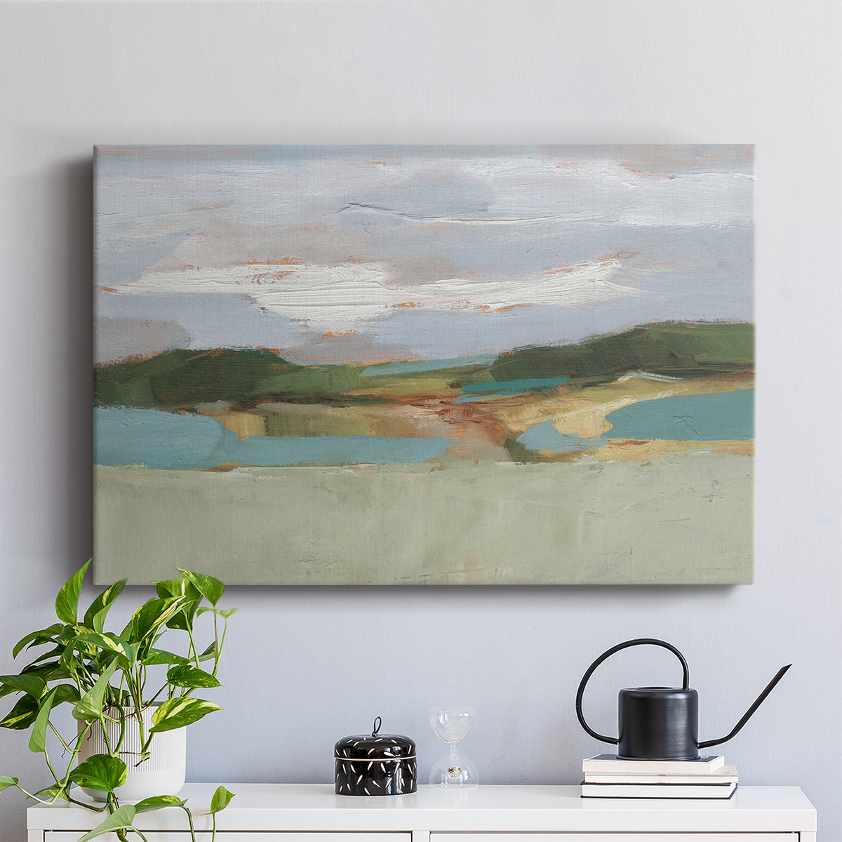 High Noon Vista Study II - Canvas Art Print
