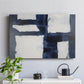 Blue and White Abstract XCIV - Canvas Art Print