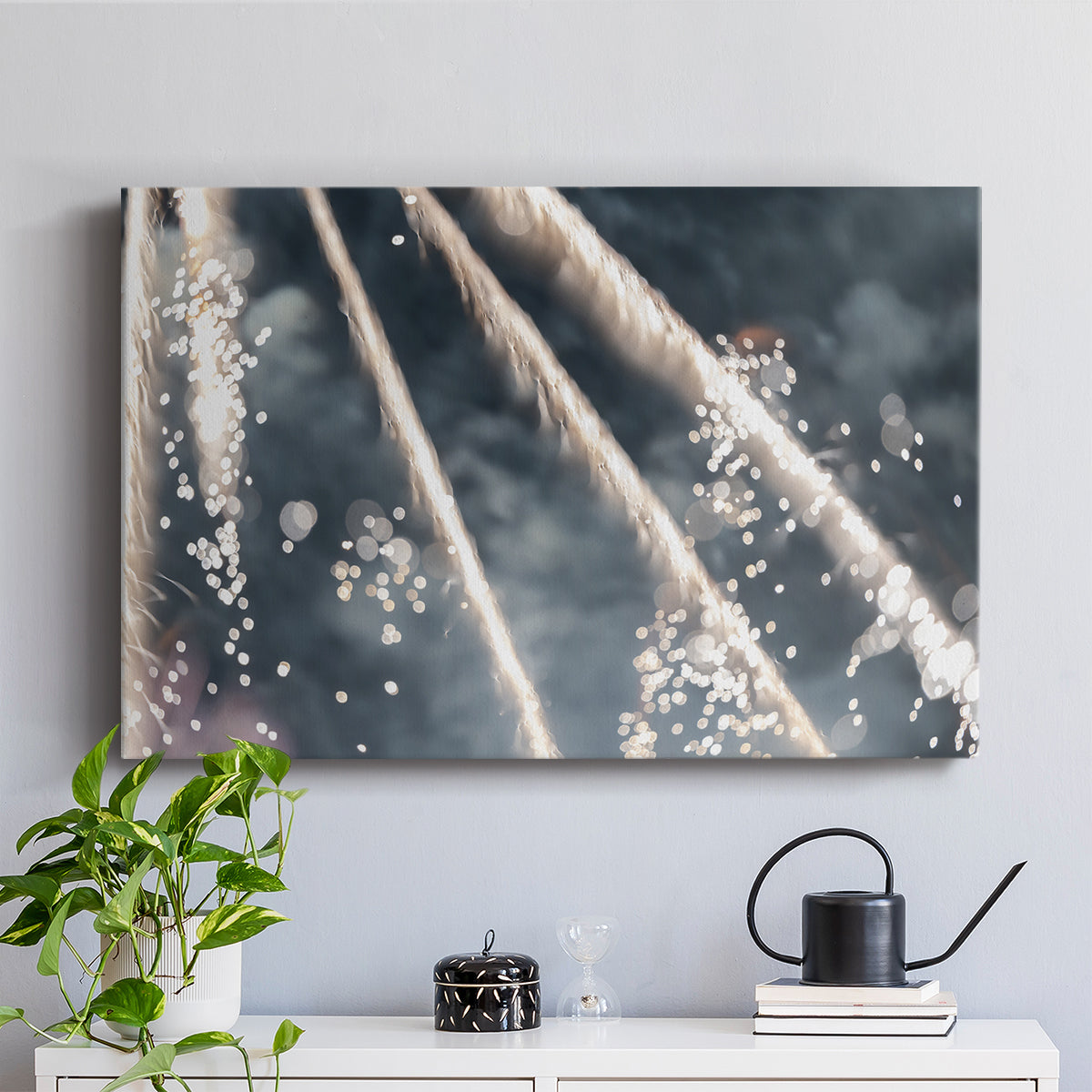 Celestial Glimmer - Canvas Art Print