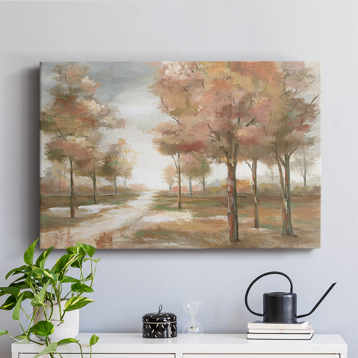 Pastel Park - Canvas Art Print