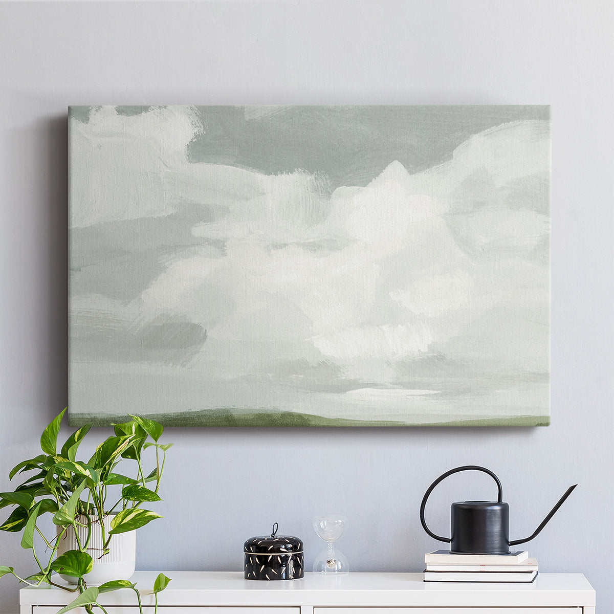 Gray Stone Sky I - Canvas Art Print